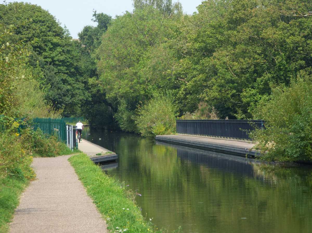The Ariel Aqueduct on the Worcester & Birmingham Canal in Selly Oak