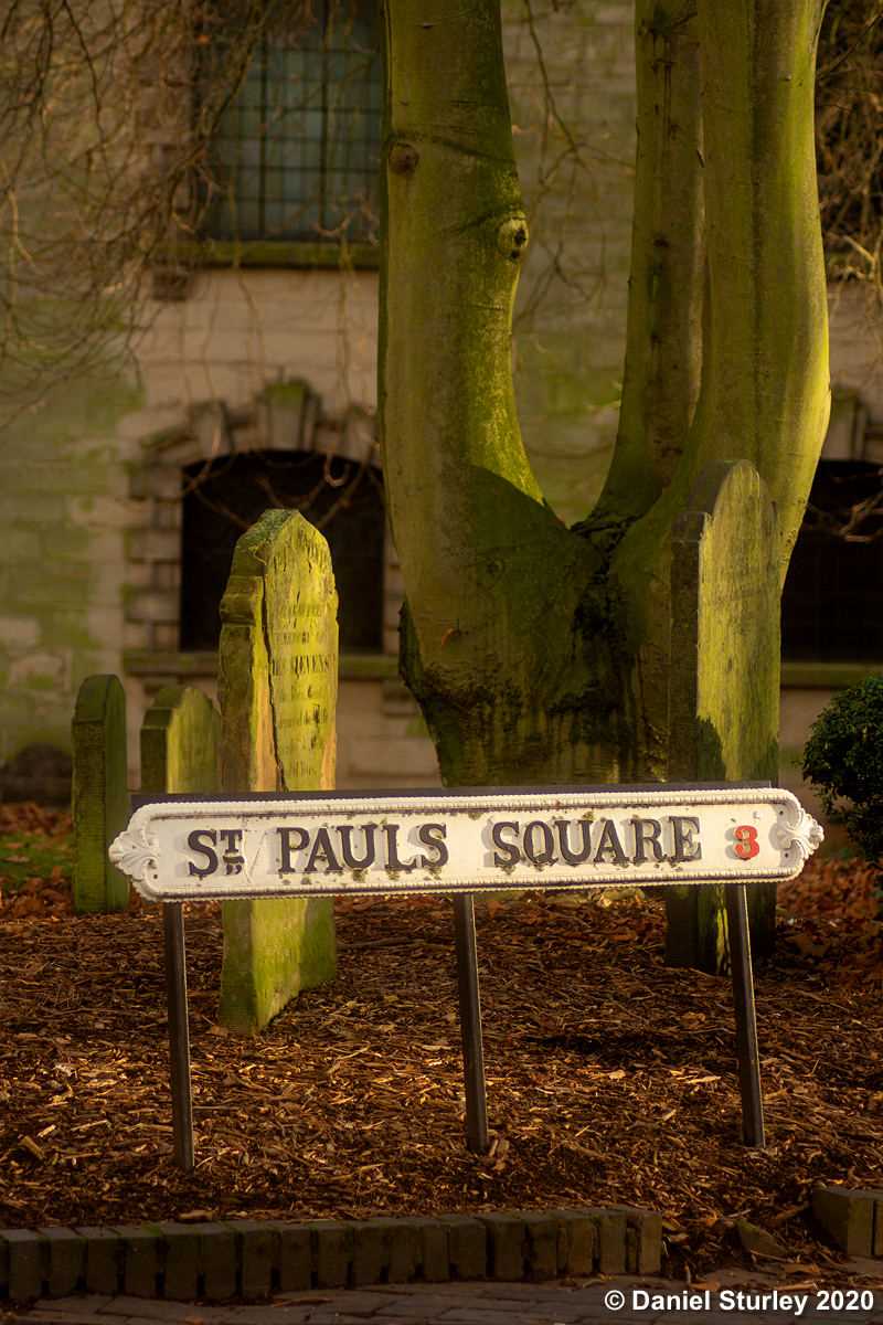 A late Autumn Photowalk in St Paul`s Square in the Jewellery Quarter